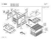 Схема №3 HBN110SGB с изображением Панель для плиты (духовки) Bosch 00296098