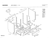 Схема №4 SN7500 с изображением Панель для посудомойки Siemens 00112817