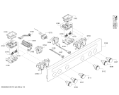 Схема №3 CH210254 с изображением Панель управления для электропечи Bosch 00747182