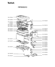 Схема №1 FR700516/12 с изображением Предохранитель для тостера (фритюрницы) Tefal SS-983889