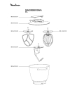 Схема №2 QA620BB1/BWA с изображением Корпусная деталь для кухонного измельчителя Moulinex MS-650347