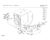 Схема №4 0730300548 GS26/1W с изображением Панель для посудомоечной машины Bosch 00116910