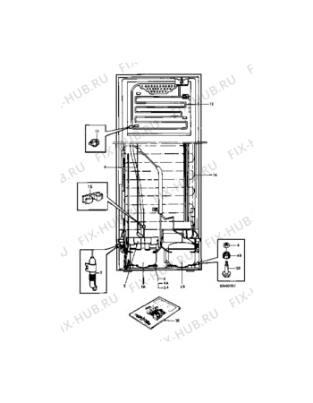 Взрыв-схема холодильника Unknown TR1228A - Схема узла C10 Cold, users manual