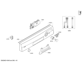 Схема №2 3VS301BA с изображением Передняя панель для электропосудомоечной машины Bosch 00678320