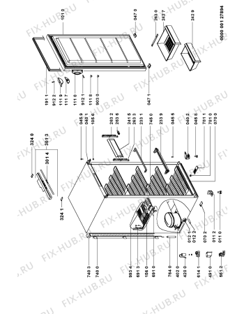 Схема №1 CVT 4330/1 с изображением Дверка для холодильника Whirlpool 481244229242