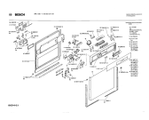 Схема №3 195306861 5223.11S с изображением Рамка для посудомоечной машины Bosch 00083385