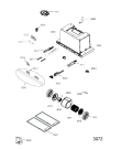 Схема №1 208342804406 PRF0094 с изображением Покрытие для электровытяжки Whirlpool 482000018434