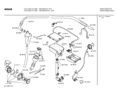Схема №3 WFK2291 EXCLUSIV F1100A с изображением Вкладыш в панель для стиральной машины Bosch 00351086