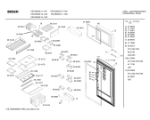 Схема №2 KSU30620 с изображением Дверь для холодильной камеры Bosch 00219944