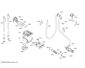 Схема №3 WAQ28410 с изображением Панель управления для стиральной машины Bosch 00702737