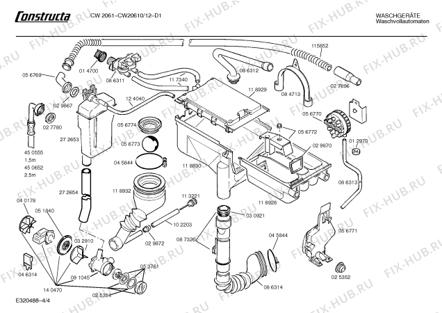 Схема №3 WFK8010FG WFK8010 с изображением Модуль управления мотором для стиралки Bosch 00272942