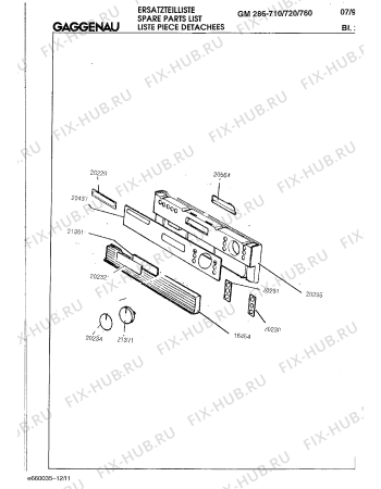 Схема №7 GM286160 с изображением Переключатель для посудомойки Bosch 00320289