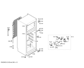 Схема №2 CK255302 Constructa Energy с изображением Дверь морозильной камеры для холодильника Bosch 00476842