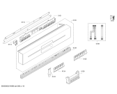 Схема №5 SN55M586EU tp3 с изображением Передняя панель для посудомойки Siemens 00791248