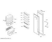 Схема №2 KSK38N40 с изображением Панель управления для холодильной камеры Bosch 00665189