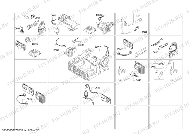 Схема №4 WTY88800TR HomeProfessional SelfCleaning Condenser с изображением Панель управления для сушилки Bosch 11004672