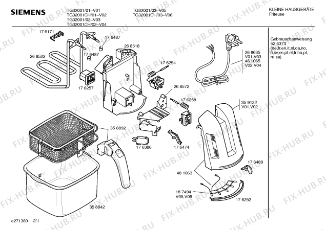 Схема №1 TG32001 с изображением Нагревательный элемент для тостера (фритюрницы) Bosch 00268522