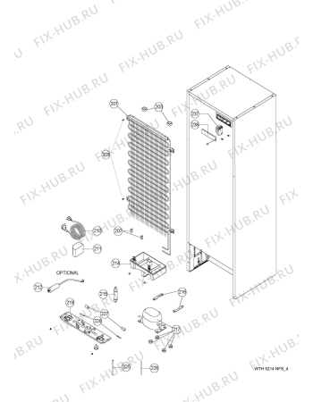 Схема №3 WBM 650/IX с изображением Полка для холодильника Whirlpool 480132102204