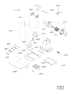 Схема №1 AKR 450 IX с изображением Панель управления для вытяжки Whirlpool 481221470091