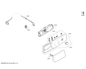Схема №3 WTV74380FF с изображением Панель управления для электросушки Bosch 00670905