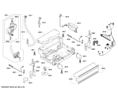 Схема №5 SMS85M12DE с изображением Передняя панель для посудомоечной машины Bosch 00700538