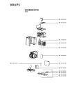 Схема №4 EA900050/700 с изображением Отключатель для кофеварки (кофемашины) Krups MS-0A10451