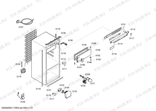 Схема №2 KI24M443GB с изображением Контейнер для холодильника Bosch 00245594
