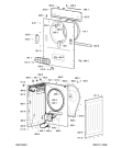 Схема №5 TRK 5065 с изображением Винтик Whirlpool 481250218549