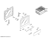 Схема №3 FRS3010GTL с изображением Решетка для духового шкафа Bosch 00679618