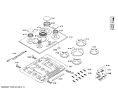 Схема №2 PPQ716B20N ENC.PPQ716B20N T70F 4G+1W BOSCH с изображением Варочная панель для электропечи Bosch 00685283