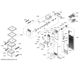 Схема №5 K3970X6 с изображением Панель для холодильной камеры Bosch 00662597