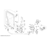 Схема №4 SMV90M00NL с изображением Силовой модуль запрограммированный для посудомоечной машины Bosch 12003779