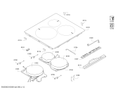 Схема №2 VVK26I8510 Viva с изображением Стеклокерамика для электропечи Bosch 00688242