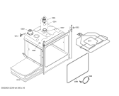 Схема №4 HBN331E0B с изображением Кабель для духового шкафа Bosch 00644142