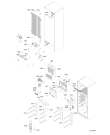 Схема №1 MTM6523NEGW с изображением Дверь для холодильной камеры Whirlpool 481241610659