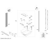 Схема №4 T30IF800SP с изображением Крышка для холодильника Bosch 00689981