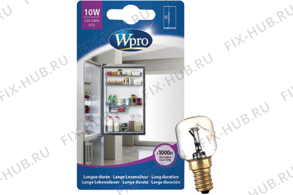 Большое фото - Лампочка для холодильной камеры Whirlpool 484000000980 в гипермаркете Fix-Hub