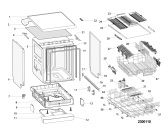 Схема №3 LFD11S123OXAUS (F087337) с изображением Микромодуль для посудомойки Indesit C00386854