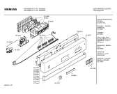 Схема №4 SE54560EU с изображением Передняя панель для электропосудомоечной машины Siemens 00352676