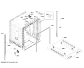 Схема №5 SHX4AP05UC с изображением Панель управления для посудомоечной машины Bosch 00683955