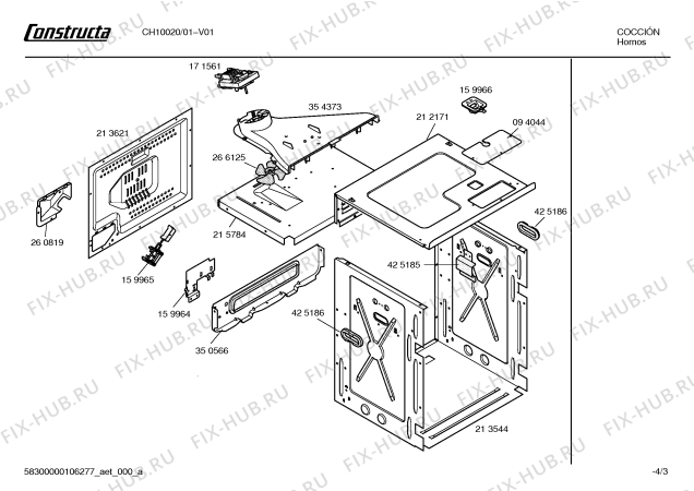 Схема №2 CH10020 с изображением Кнопка для духового шкафа Bosch 00427254