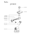 Схема №4 FP517DB1/700 с изображением Часть корпуса для электрокомбайна Moulinex MS-0697425