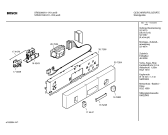 Схема №3 SRS3002 с изображением Передняя панель для электропосудомоечной машины Bosch 00357264