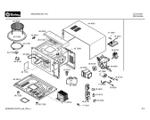 Схема №2 3WG2534 с изображением Конденсатор высокого напряжения для микроволновой печи Bosch 00427686