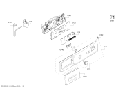 Схема №3 WM14E290 с изображением Панель управления для стиральной машины Siemens 11015829