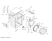 Схема №3 WLO16160TI с изображением Панель управления для стиральной машины Bosch 00709187