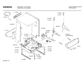 Схема №4 SR54503 с изображением Вкладыш в панель для посудомоечной машины Siemens 00289630