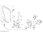 Схема №4 SHX68E05UC с изображением Набор кнопок для посудомоечной машины Bosch 00616273