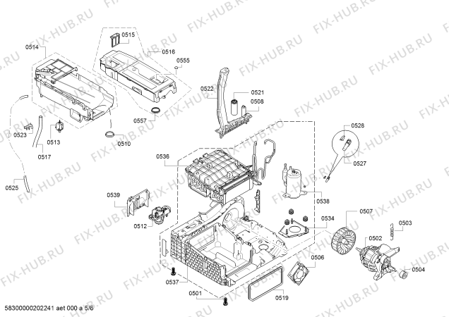 Схема №5 WTW854H1 SelfCleaning Condenser с изображением Панель управления для электросушки Bosch 11020557