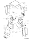 Схема №1 AWZ73036 (F090198) с изображением Микропереключатель для стиралки Indesit C00312626